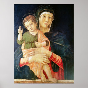 ヴァージンと子賛美ども1460年~70年 ポスター