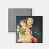 ヴァージンと子賛美ども1460年~70年 マグネット (正面/裏面)