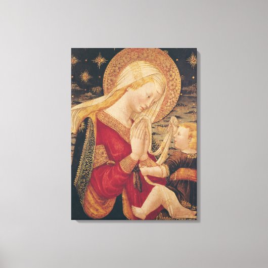 ヴァージンと子2 キャンバスプリント (正面)