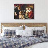 ヴァージンと子 キャンバスプリント (インサイチュ (寝室))