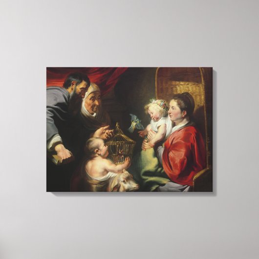 ヴァージンと子 キャンバスプリント (正面)