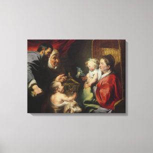 ヴァージンと子 キャンバスプリント