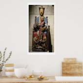 ヴァージンと子（ポリクロムウッド） ポスター (キッチン)