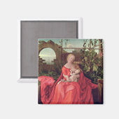 ヴァージンと子「マドンナと虹彩」, 1508 マグネット (正面/裏面)