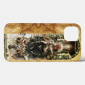 ヴァージンと子,羊皮紙 Case-Mate iPhoneケース (裏面 (横))