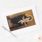 ヴァージンと子 長方形シール (封筒)