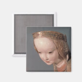 ヴァージンと子、頭の詳細 マグネット (正面/裏面)