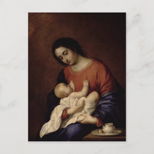 ヴァージンと子, 1658 ポストカード