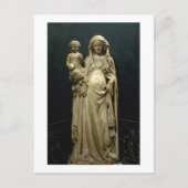 ヴァージンと子, c.1375 (alabaster) ポストカード (正面)