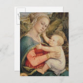 ヴァージンと子, c.1465 ポストカード (正面/裏面)