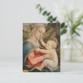 ヴァージンと子, c.1465 ポストカード (スタンド正面)
