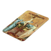 ヴァージンと聖ヨハネの受難 マグネット (左側)