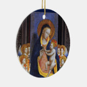 ヴァージンと聖人,ブルーサファイア セラミックオーナメント (右)