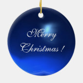 ヴァージンと聖人,ブルーサファイア セラミックオーナメント (裏面)