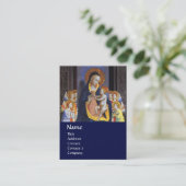 ヴァージンと聖人，青 名刺 (スタンド正面)