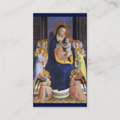 ヴァージンと聖者,青 名刺 (裏面)