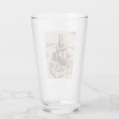 ヴァージンと雲の中の子 タンブラーグラス (裏面)