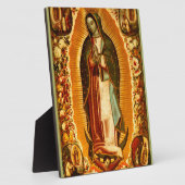 ヴァージンのグアダルーペレディーマザーメアリー フォトプラーク (側面)