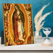 ヴァージンのグアダルーペレディーマザーメアリー フォトプラーク (側面)