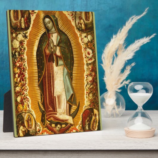 ヴァージンのグアダルーペレディーマザーメアリー フォトプラーク (側面)