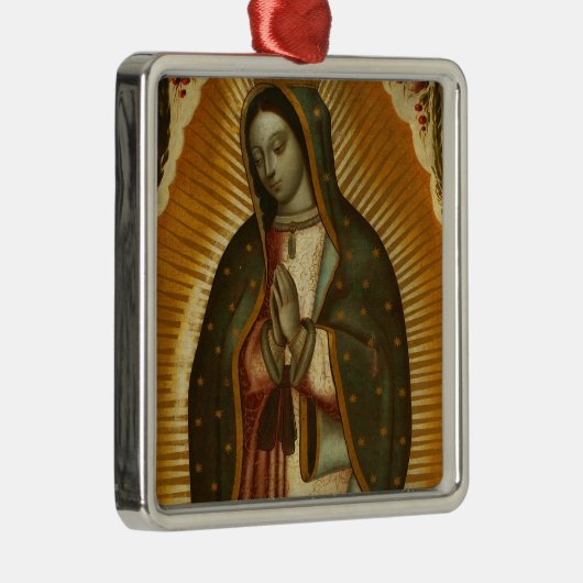 ヴァージンのグアダルーペレディーマザーメアリー メタルオーナメント (右)