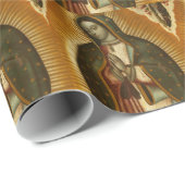 ヴァージンのグアダルーペレディーマザーメアリー ラッピングペーパー (ロールコーナー)