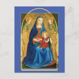 "ヴァージンのザクロ" Fra Angelico ポストカード