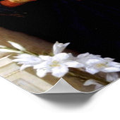 ヴァージンのリリー – ウィリアム – アドルフブーゲロー ポスター (角)