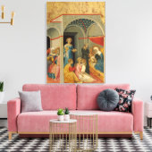 ヴァージンの出生 キャンバスプリント (インサイチュ (リビング))