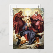 ヴァージンの即位 ポストカード (正面/裏面)