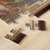 ヴァージンの即位、1372年 ジグソーパズル (側面)