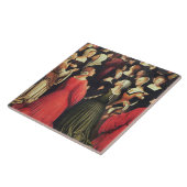 ヴァージンの即位、1513年(パネル) (detの油 タイル (側面)