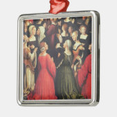 ヴァージンの即位、1513年(パネル) (detの油 メタルオーナメント (左)