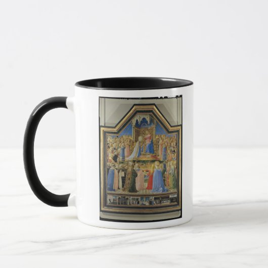 ヴァージンの即位、c.1430-32 マグカップ (左)
