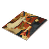 ヴァージンの受胎告知Mary by Gerard David タイル (側面)