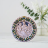 ヴァージンの子供と天使のフローラクラウンクリスマス 招待状 (スタンド正面)