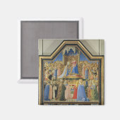 ヴァージンの戴冠式, c.1430-32 マグネット (正面/裏面)