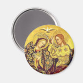 ヴァージンの戴冠賛美 マグネット (正面/裏面)