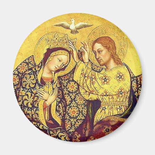 ヴァージンの戴冠賛美 マグネット (正面)