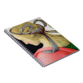 ヴァージンの結婚、の1つを示す詳細 ノートブック (右側)