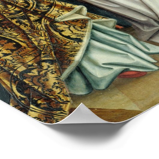 ヴァージンの結婚,ドーム祭壇から, 1499 ポスター (角)