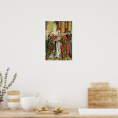 ヴァージンの結婚,ドーム祭壇から, 1499 ポスター (キッチン)