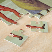 ヴァージンの結婚、4人の詳細 ジグソーパズル (側面)