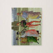 ヴァージンの結婚、4人の詳細 ジグソーパズル (縦)