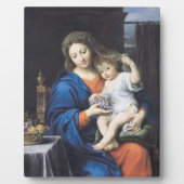 ヴァージンの葡萄1640年~50年 フォトプラーク (正面)