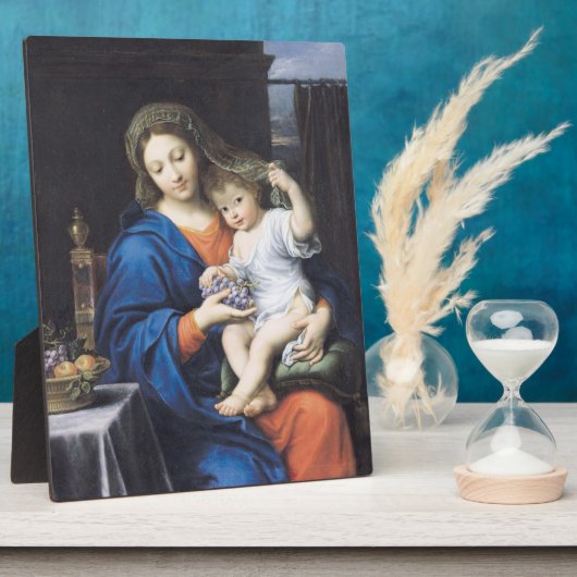 ヴァージンの葡萄1640年~50年 フォトプラーク (側面)