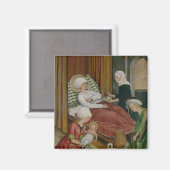 ヴァージンの誕生, c.1500 マグネット (正面/裏面)