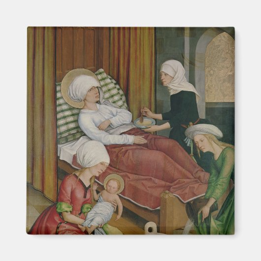 ヴァージンの誕生, c.1500 マグネット (正面)