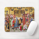 ヴァージンの7つの喜びの祭壇の背後の飾り マウスパッド (マウス)
