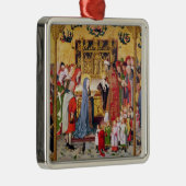 ヴァージンの7つの喜びの祭壇の背後の飾り メタルオーナメント (右)